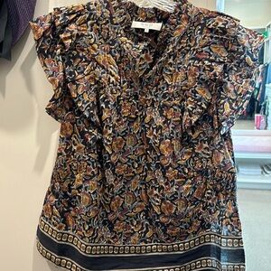 Sea size 8 floral top